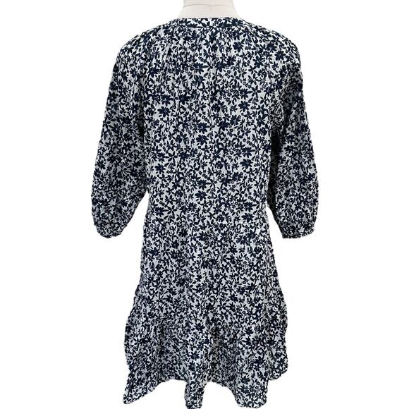Apiece Apart Mitte Floral Poplin Mini Dress - Picture 5 of 7